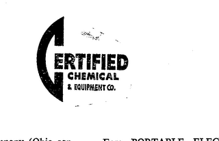 CERTIFIED CHEMICAL & EQUIPMENT CO. logo