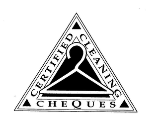 CERTIFIED CLEANING CHEQUES logo