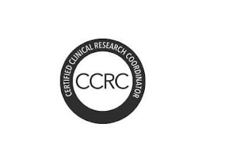 CERTIFIED CLINICAL RESEARCH COORDINATOR CCRC logo