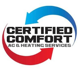 CERTIFIED COMFORT AC & HEATING SERVICES logo