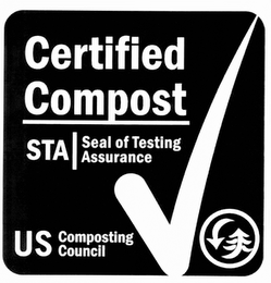 CERTIFIED COMPOST STA SEAL OF TESTING ASSURANCE US COMPOSTING COUNCIL