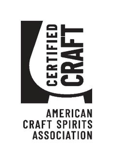 CERTIFIED CRAFT AMERICAN CRAFT SPIRITS ASSOCIATION