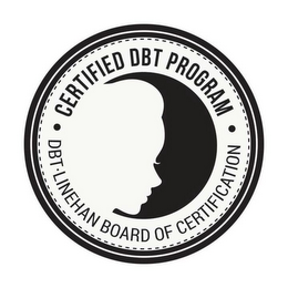CERTIFIED DBT PROGRAM DBT-LINEHAN BOARD OF CERTIFICATION logo