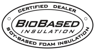 CERTIFIED DEALER BIOBASED INSULATION SOY-BASED FOAM INSULATION logo