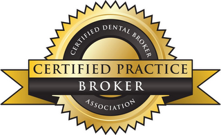 CERTIFIED DENTAL BROKER ASSOCIATION CERTIFIED PRACTICE BROKER logo