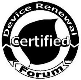 CERTIFIED DEVICE RENEWAL FORUM logo