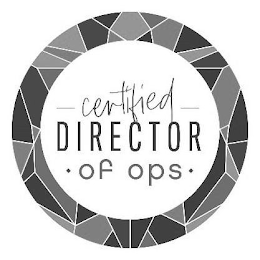 CERTIFIED DIRECTOR ? OF OPS ? logo
