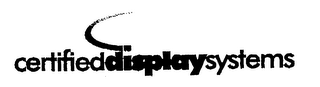 CERTIFIED DISPLAY SYSTEMS logo