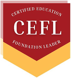 CERTIFIED EDUCATION CEFL FOUNDATION LEADER logo