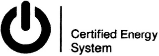 CERTIFIED ENERGY SYSTEM logo