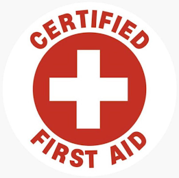 CERTIFIED FIRST AID logo