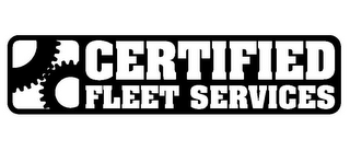 CERTIFIED FLEET SERVICES logo