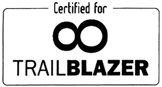CERTIFIED FOR TRAILBLAZER logo