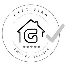CERTIFIED G GHUS CONTRACTOR logo