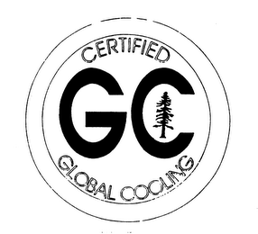 CERTIFIED GC GLOBAL COOLING logo