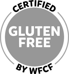 CERTIFIED GLUTEN FREE BY WFCF logo