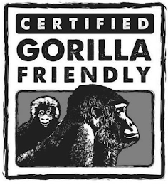CERTIFIED GORILLA FRIENDLY logo