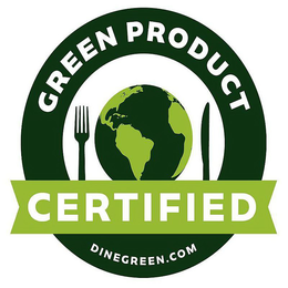 CERTIFIED GREEN PRODUCT DINEGREEN.COM