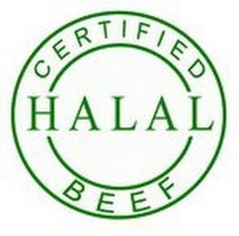 CERTIFIED HALAL BEEF logo