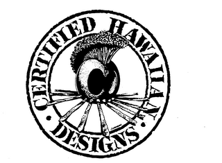 CERTIFIED HAWAIIAN - DESIGNS logo