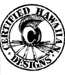 · CERTIFIED HAWAIIAN · DESIGNS logo