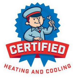 CERTIFIED HEATING AND COOLING logo