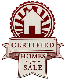 CERTIFIED HOMES · FOR · SALE logo