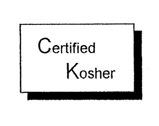 CERTIFIED KOSHER logo