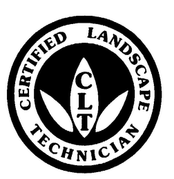 CERTIFIED LANDSCAPE TECHNICIAN CLT logo