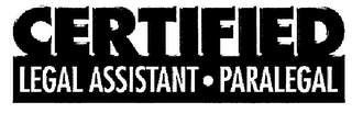 CERTIFIED LEGAL ASSISTANT PARALEGAL logo
