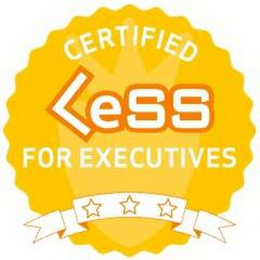 CERTIFIED LESS FOR EXECUTIVES logo