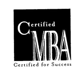 CERTIFIED MBA CERTIFIED FOR SUCCESS logo