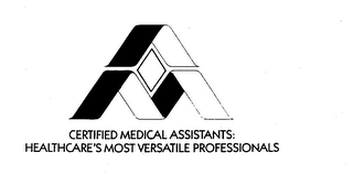 CERTIFIED MEDICAL ASSISTANTS: HEALTHCARE'S MOST VERSATILE PROFESSIONALS logo