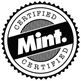 CERTIFIED MINT. CERTIFIED logo