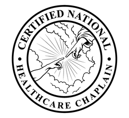 CERTIFIED NATIONAL · HEALTHCARE CHAPLAIN · logo