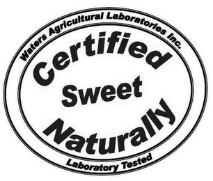 CERTIFIED NATURALLY SWEET WATERS AGRICULTURAL LABORATORIES INC. LABORATORY TESTED logo