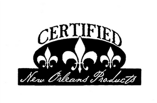 CERTIFIED NEW ORLEANS PRODUCTS logo