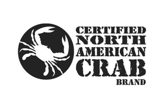 CERTIFIED NORTH AMERICAN CRAB BRAND logo