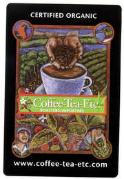 CERTIFIED ORGANIC COFFEE-TEA-ETC.LLC ROASTERS/IMPORTERS WWW.COFFEE-TEA-ETC.COM logo