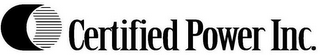 CERTIFIED POWER INC. logo