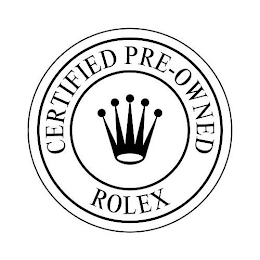 CERTIFIED PRE-OWNED ROLEX logo