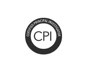 CERTIFIED PRINCIPAL INVESTIGATOR CPI logo