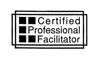 CERTIFIED PROFESSIONAL FACILITATOR logo