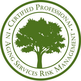 · CERTIFIED PROFESSIONAL · IN AGING SERVICES RISK MANAGEMENT logo