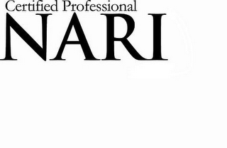 CERTIFIED PROFESSIONAL NARI logo
