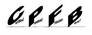 CERTIFIED PUREBRED FRIESIAN BEEF logo