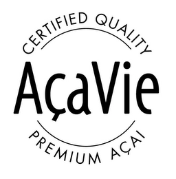 CERTIFIED QUALITY AÇAVIE PREMIUM AÇAI logo