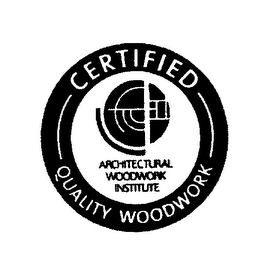CERTIFIED QUALITY WOODWORK ARCHITECTURAL WOODWORK INSTITUTE logo