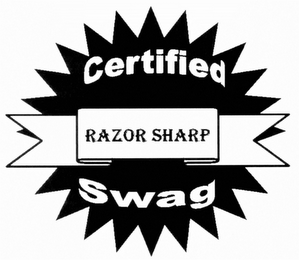 CERTIFIED RAZOR SHARP SWAG logo