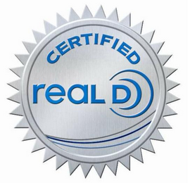CERTIFIED REAL D logo